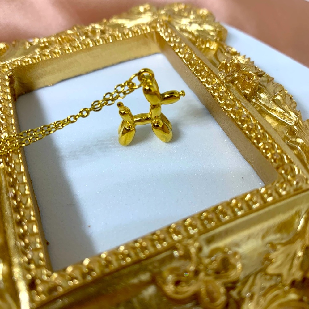 Balloon Dog Necklace